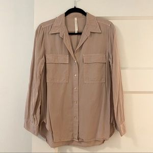 Aritzia utility button down